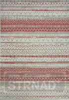 Kusový koberec buklé Star red outdoor 19112-85